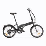 KLAPPRAD MIT ELEKTRISCHER UNTERSTÜTZUNG TILT 500 GRAU SCHWARZ