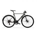 SCHNELLES STADTFAHRRAD ELOPS SPEED 900 GRAU